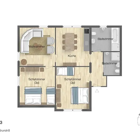 Sonne Mit Grossem Garten * Schwalefeld